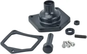 79-4004 Drag Specialties End Cover - Solenoid/starter Button Gloss Black