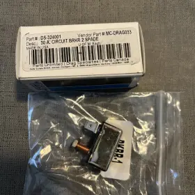 Ds-324001 Drag Specialties Circuit Breaker 2 Spade 30a Harley-davidson