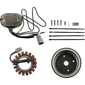 Mw53-55 Drag Specialties 38a Alternator Kit - Chrome Finish