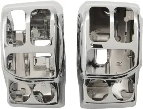 Xf-2-0616-0231 Drag Specialties Chrome Switch Housing For Ft14 - Ft19 Flt 0616-0231
