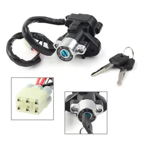 Earthoee 550749839398 Ignition Switch With Key Fit For Suzuki Gsxr 600 750 Gsxr-600 2004-2015 10