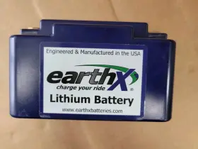 Etx18f Earthx Lithium Battery 12 Volt 340 Pca For Parts