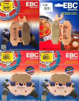 Fa-686r Ebc Fa-165r Fa-135r R Series Front Rear Brake Pad Kit For Kawasaki Mule Pro Dx/dxt/fx/fxr/fxt