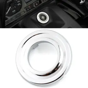 Efmotorshop 331234282673 Key Ignition Switch Accent Grommet Fit For Honda Goldwing Gl1500 1988-00 Chrome