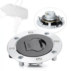 Enen-tradingusa 612051698817 Cnc Fuel Gas Tank Cap Cover Fit Suzuki Gsxr600 750 1000 Gsx600f Gs500 Motor New