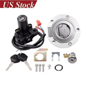 Fp-1041 Feiteplus Ignition Switch Lock Set Gas Cap And Key For Yamaha Yzf R1 2004-2015 R6 2006-2015