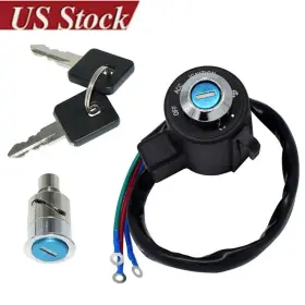 Fp-1990 Feiteplus Ignition Switch Lock Key Fit For Harley Davidson Sportster Xl 883 1995-2003 2000