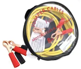 75100 Firepower 8ft Motorcycle Watercraft Battery Jumper Cables 10awg