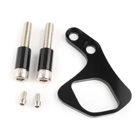 Flashbuyeasy 550737496084 Ignition Key Relocation Bracket For Scrambler/ T100/thruxton 01-15 Black