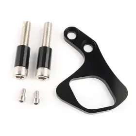 Flashbuyeasy 636432244646 Ignition Key Relocation Bracket For Scrambler/ T100/thruxton 01-15 Black