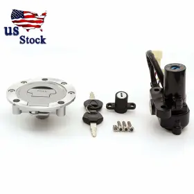Fx-m02038-yswe-190323-1-343 Fuxing For Yamaha Yzf R6 2003-2005 Electrical Ignition Switch Lock 2xkey Mt09 2013-2016