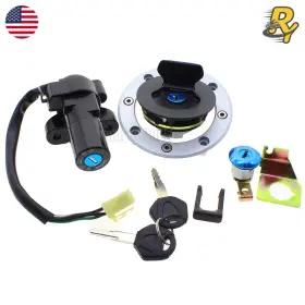 Fxcnc Fx-jt-m02032-ry-202605 For Suzuki Gs500 2001 2002-2009 Electrical Ignition Switch Gas Cap Locks /keys