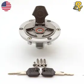 Fxcnc Fx-jt-m02040-ry-202606 For Kawasaki Ninja 250 2005-2012 Keys Fuel Gas Tank Cap Set Oil Cover Motorcycle