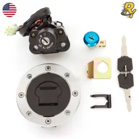 Fx-jt-m02042-ry-202605 Fxcnc Cnc For Gsxr1300 Hayabusa 99-07 6plugs Ignition Switch Gas Cap Seat Lock Keys Us