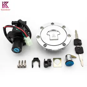 Fxcnc Fx-jt-m0208-km-202604 For Honda Cb900 919 Hornet 2002-2007 Ignition Switch Fuel Gas Cap Seat Lock&keys