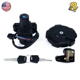 Fxcnc Fx-jt-ry0331-ry-202606 For Honda Xr650 1993-2017 Ignition Switch Lock Gas Cap Tank Fuel Key Set Oil Us