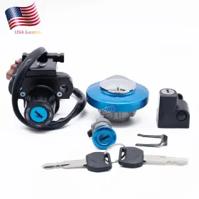 Fx-m020-ry0190-ysw-20241225 Fxcnc Ignition Switch Fuel Gas Cap Seat Lock Key For Honda Crf250 2013 2014 2015 2016
