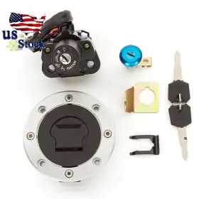 Fx-m02042-yswe-190323-1-3 Fxcnc For Suzuki Gsxr1300 Hayabusa 1999-2007 Ignition Switch Gas Cap Seat Lock Keys Us