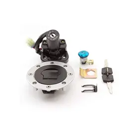 Fx-m02042-yswe-19612-1-1 Fxcnc For Gsxr1300 Hayabusa 1999-2007 Ignition Switch Fuel Gas Cap Seat Lock Key Set