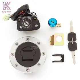 Fx-m02042-yswe-20231220-1-3 Fxcnc For Suzuki Gsxr1300 Hayabusa 2000 01-2007 Ignition Switch Gas Cap Seat Lock Keys