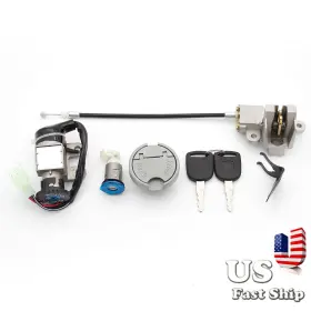 Fx-ts-02020-r1j-220726-1 Fxcnc Fit Btm Bt49qt-9 Pulse Scout 49 Ignition Switch Fuel Gas Cap Seat Lock