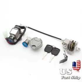 Fx-ts-02020-rzm4j-190112-2 Fxcnc Usa Lock&key Set Ignition Switch Gas Cap For Btm Bt49qt-9 Pulse Scout 49 5wires
