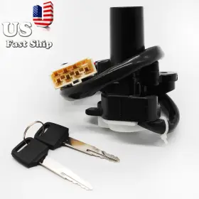 Fx-ts-02030-r1j-190726-1 Fxcnc Us Ignition Switch Lock Set And 2 Pcs Keys For Kawasaki Ninja 300 2013 2014 2015