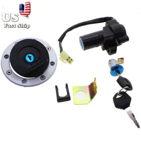 Fx-ts-02032-rzm4j-210212-1 Fxcnc For Gs500 01-10 09 08 07 06 Ignition Switch Fuel Gas Cap Cover&seat Lock&key Set