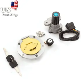 Fxcnc Fx-ts-02045-z-3 Fit Ducati Monster 900 St2 1999-2004 Ignition Switch Fuel Gas Cap Lock With Keys Us