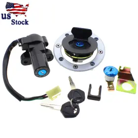 Fx-ts-032-yswe-20240614-1-142 Fxcnc For Suzuki Gs500 2001-2010 2009 2008 Ignition Switch Fuel Cap Seat Lock With Keys