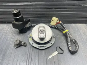 56786-87967 Gas 2003 Kawasaki Ninja Zx12r Lockset Ignition Cap Seat Lock Oem #1019256