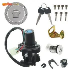 Genrics Icc2097048 For Cbr900rr Cbr929rr Cbr954rr 2000-03 Ignition Switch Fuel Gas Cap Lock Key Kit