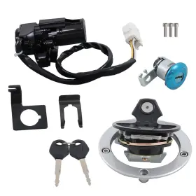 Gg1298970e Globegarage Ignition Switch Gas Fuel Tank Cap Seat Lock For Kawasaki Z1000sx Ninja 1000