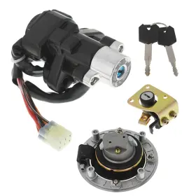 Gg2604015e Globegarage For Suzuki Katana 600 750 Ignition Switch Gas Cap Cover Seat Lock Key