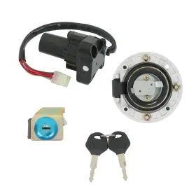 Gg5157810e Globegarage Ignition Switch Fuel Gas Cap Seat Lock Key Set For Gsxr1300 Hayabusa 1999-2007