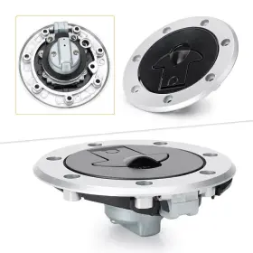Goodbcdus 420014494761 Fuel Gas Tank Cap Cover Lock Set And 2 Keys Universal Fit Kawasaki Ninja