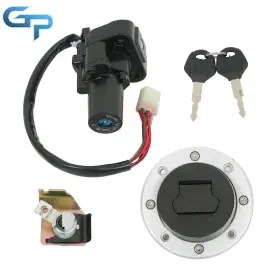 Gre191030 Greatparts For Suzuki Gsxr1300 Hayabusa 1999-2007 06 Ignition Switch Gas Cap Seat Lock Key