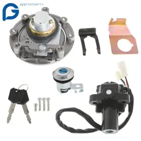 Gre96440 Greatparts For Yamaha Yzf R1 2004-2015 R6 2006-2015 Ignition Switch Lock Set Gas Cap And Key