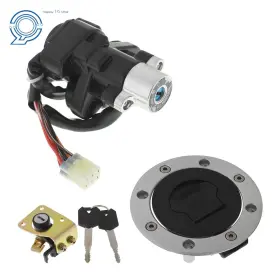 Tl19289q Happy19star Ignition Switch Gas Cap Cover Seat Lock Key For Suzuki Gsx600 Gsx750 1998-2006