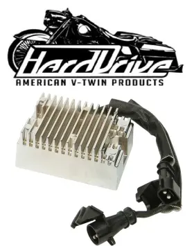 820-60133 Harddrive Voltage Regulator Chrome Harley Sportster 883 Iron 1200 Low Forty-eight 09-13