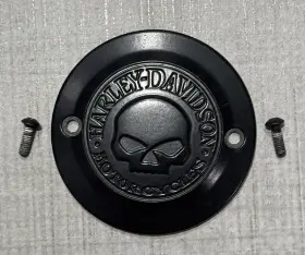 25600089 Harley-davidson Willie G Skull Timer Cover Black Hd - Sportster