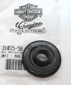31035-58 Harley-davidson Generator 2-brush Oil Deflector For Fl Flh Fs Xls Xl