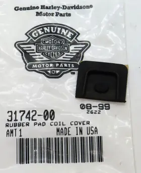 31742-00 Harley-davidson Coil Cover Pad For Softail Flst 2000-2017