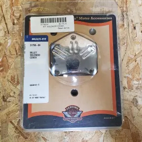 31798-04 Harley-davidson Genuine Billet Solenoid Cover Chrome Multi Fit Twin Cam