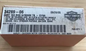 34269-06 Harley-davidson New 103 Sho With 50mm Tb- Dyna