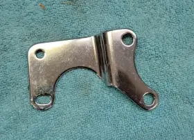 66225-73 Harley-davidson Chrome Hitachi Starter And Battery Tray Support Bracket Fxe 1973-1984