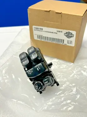 Harley-davidson 71500135b Oem H-d Lh Switchpack Assy -