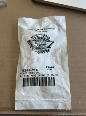 72038-71a Harley-davidson Socket Terminal Qty 10 Oem Nos