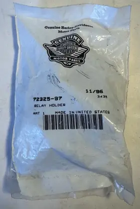 72325-97 Harley-davidson Oem Relay Holder Nos 11/96 Made In Usa