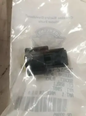 72512-07bk Harley Davidson Harley-davidson Female Connector 3-wire Black